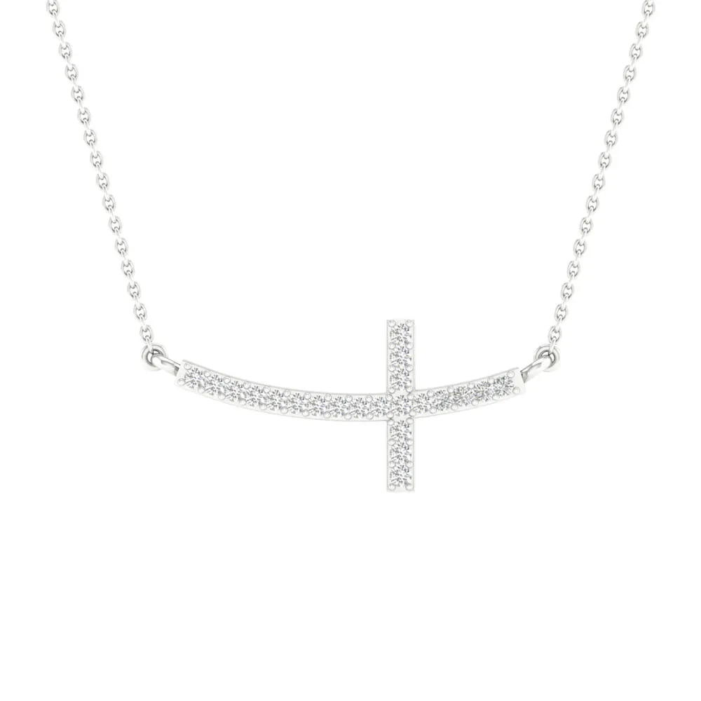 10K 0.06ct Diamond Necklace