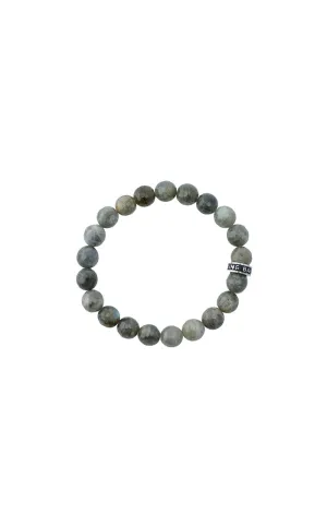 10MM LABRADORITE BEAD BRACELET