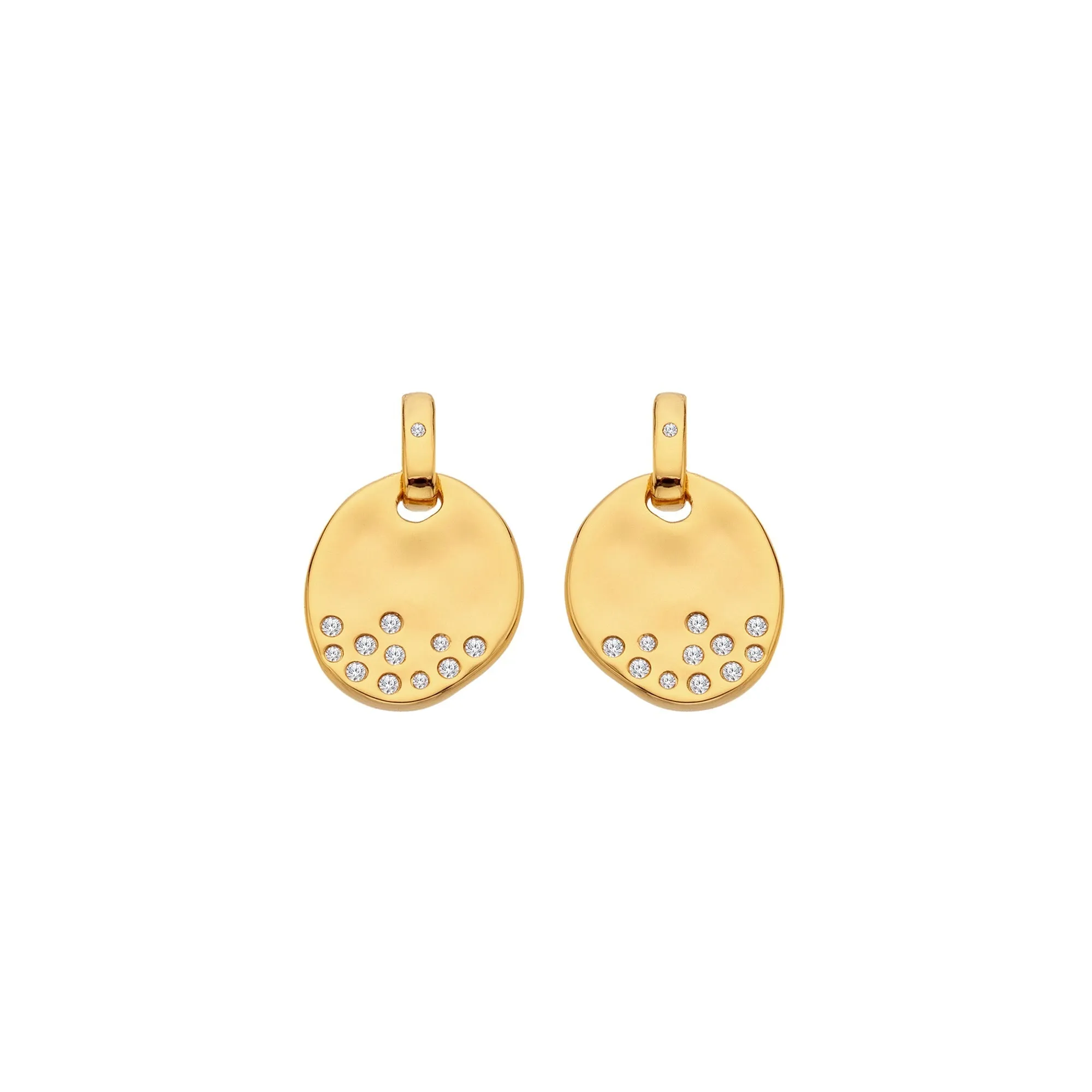 18ct Gold HD X JJ Illuminate Drop Earring DE810