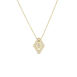 18K Gold Diamante Small Diamond Necklace