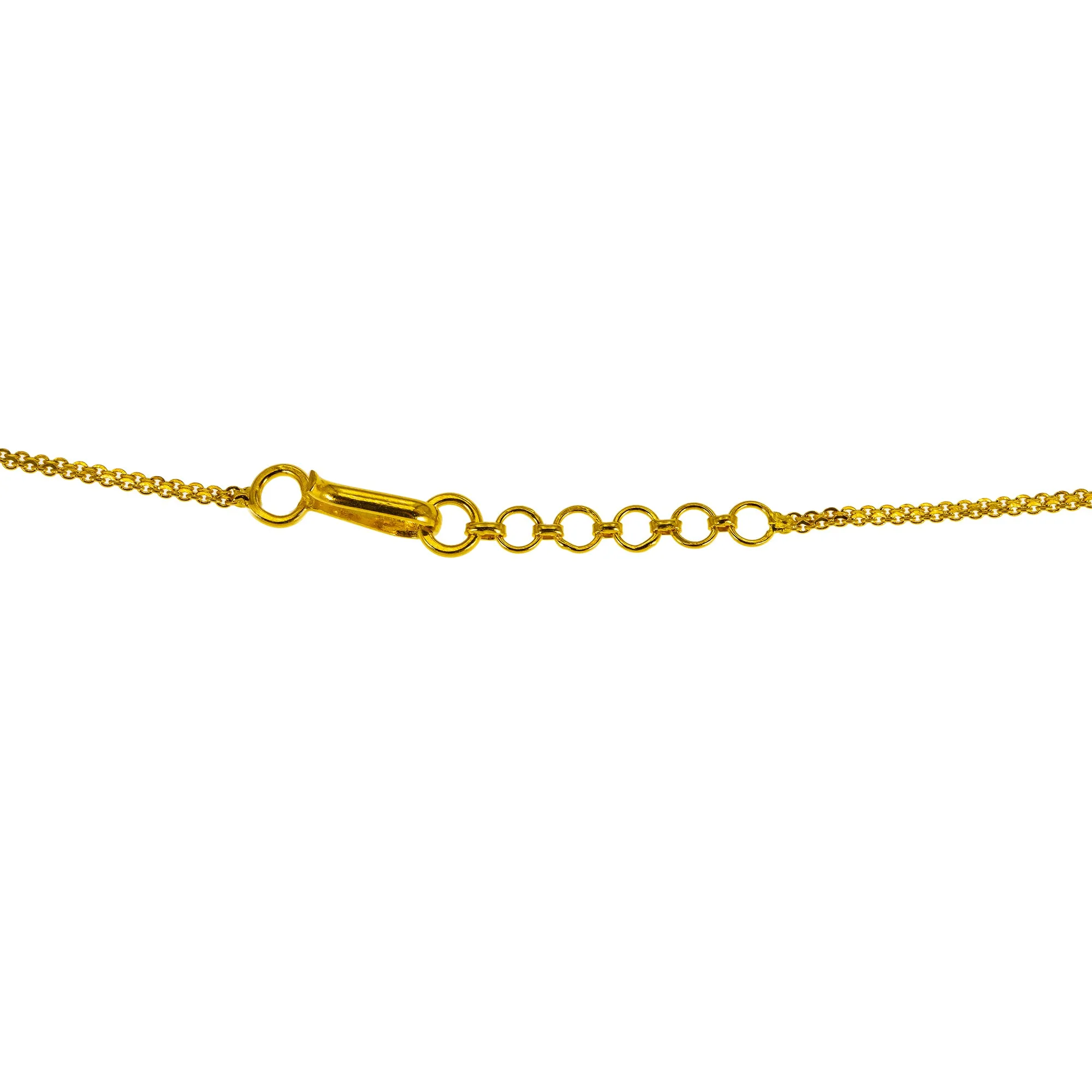 18K Yellow Gold & 2.17 ct Diamond Necklace (23.9 grams)