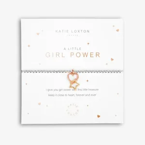 A Little 'Girl Power' Silver Bracelet