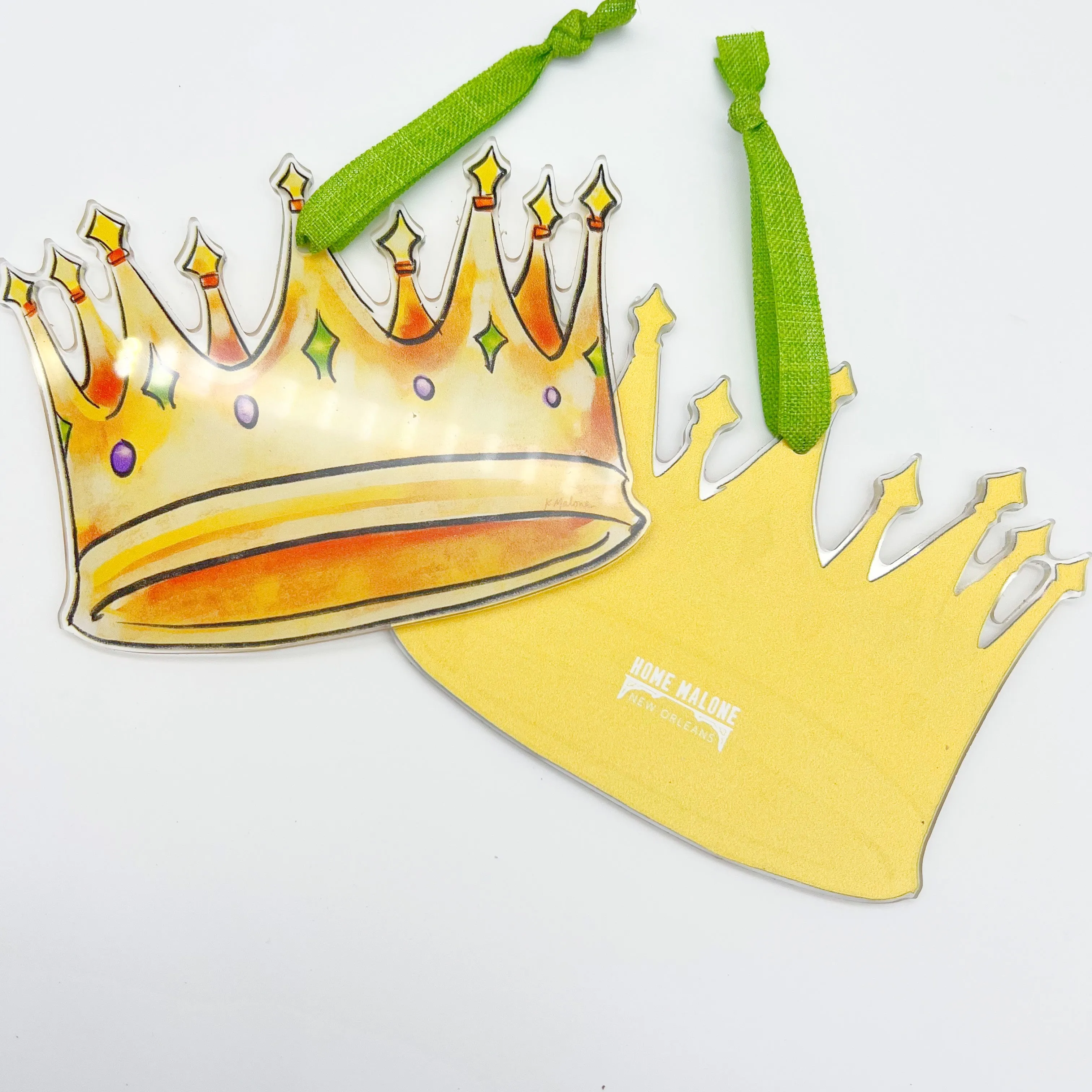 Acrylic Crown Ornament