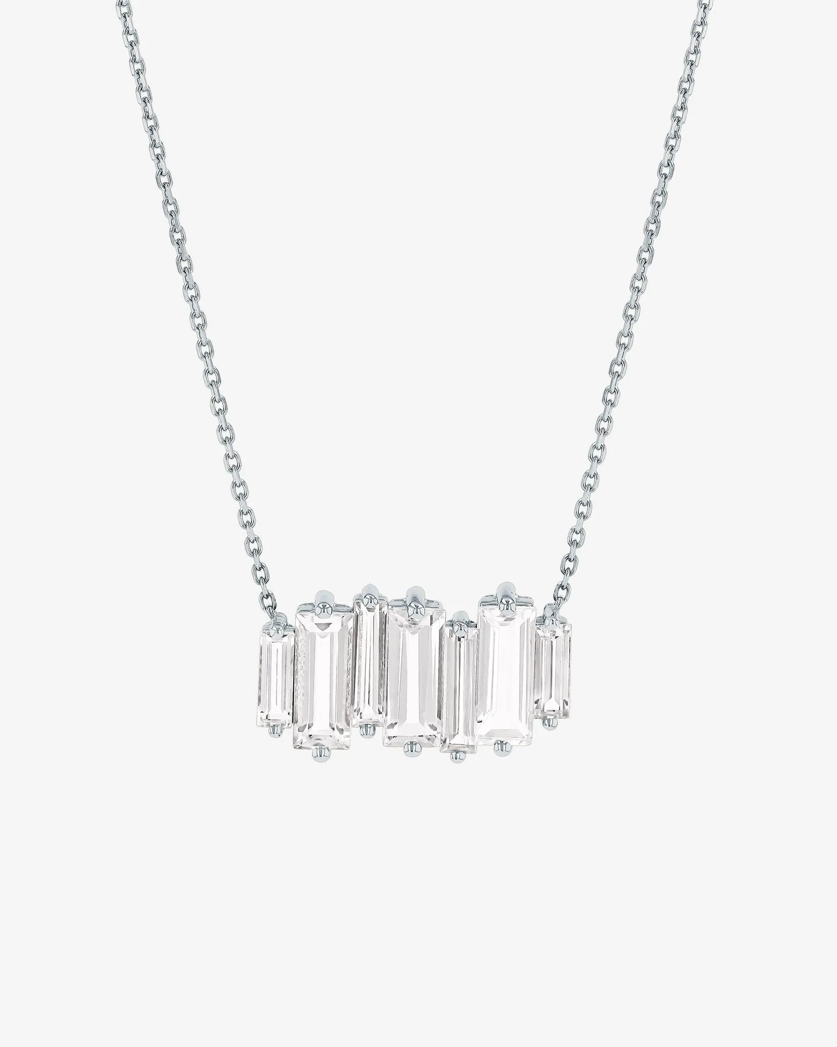 Amalfi Reborn White Topaz Stacker Pendant