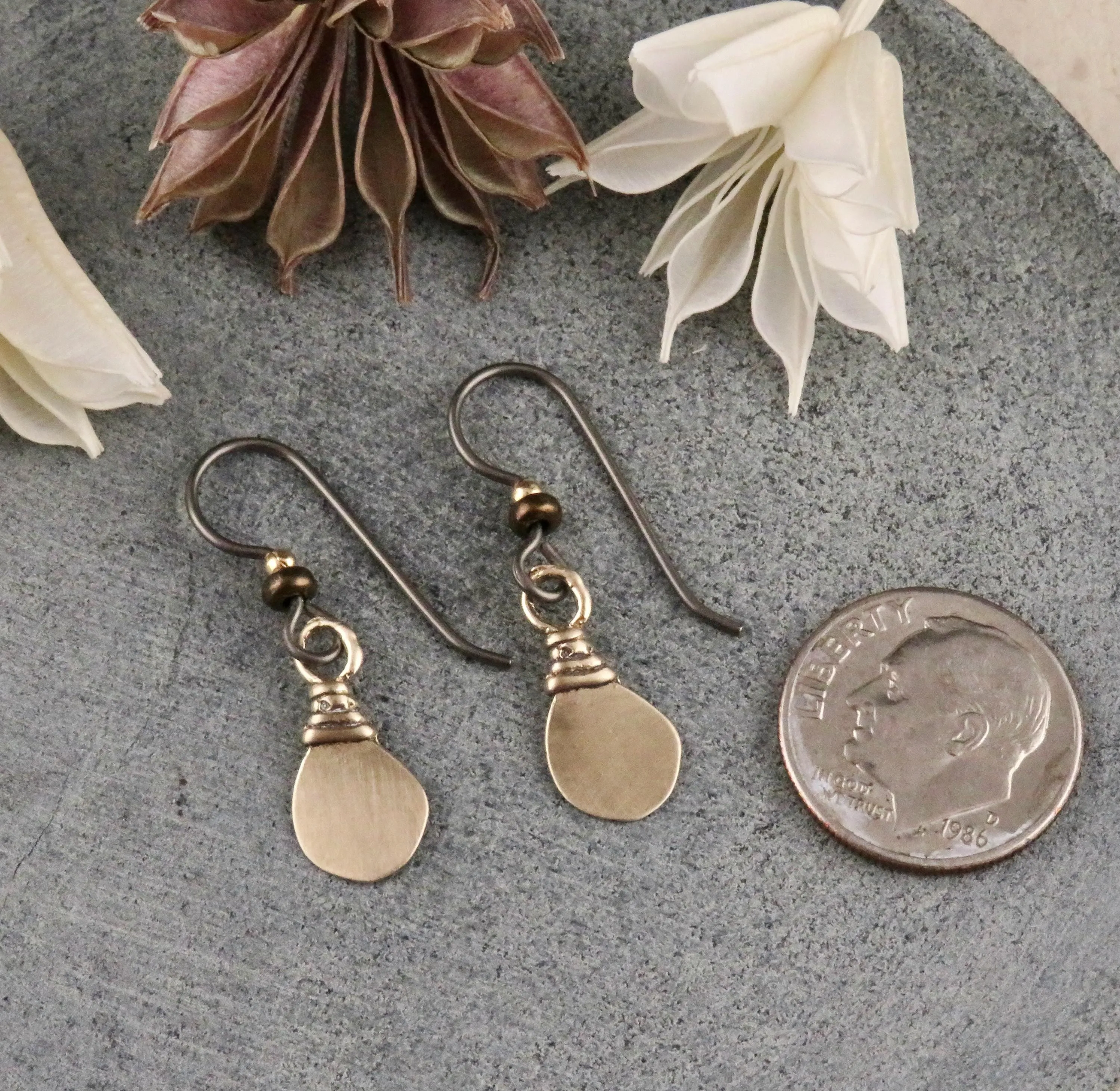 Bronze Native Drop Earrings