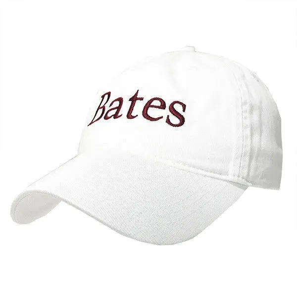 Cap with "Bates" Embroidered logo