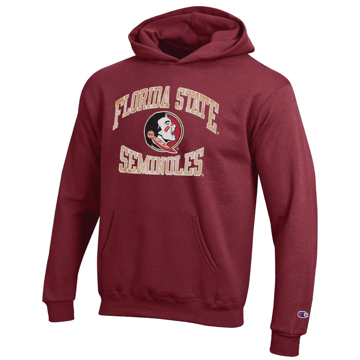 Champion Youth Florida State Seminoles/Seminole Logo Hoodie - Garnet