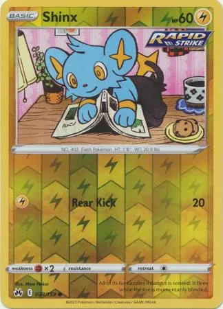 [Collector Troves] Pokemon Sword & Shield Crown Zenith Shinx Card