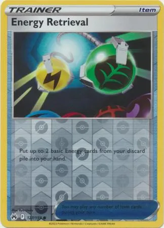 [Collector Troves] Pokemon Sword & Shield Crown Zenith Trainer Energy Retrieval Card