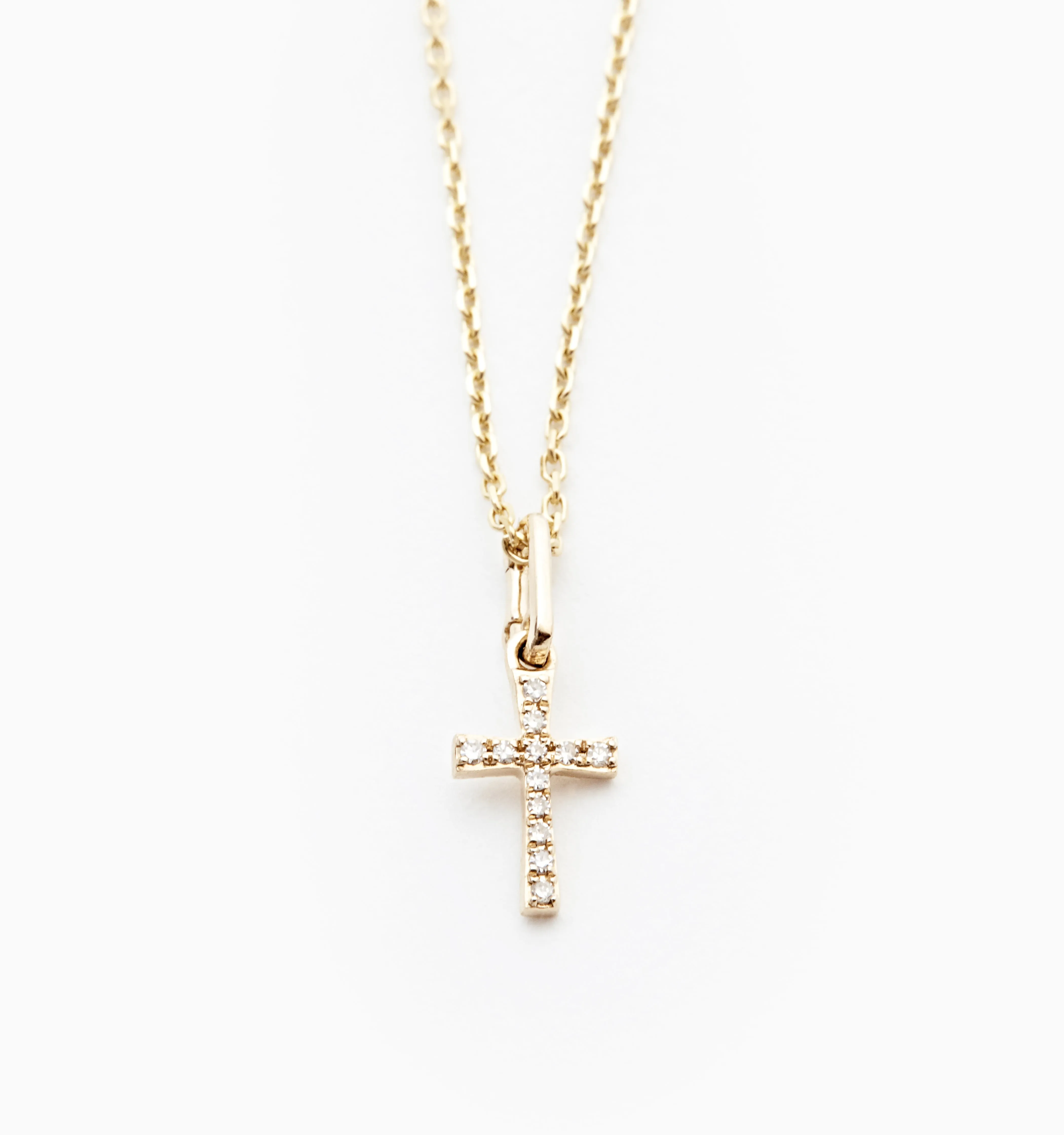 Cross Diamond Necklace