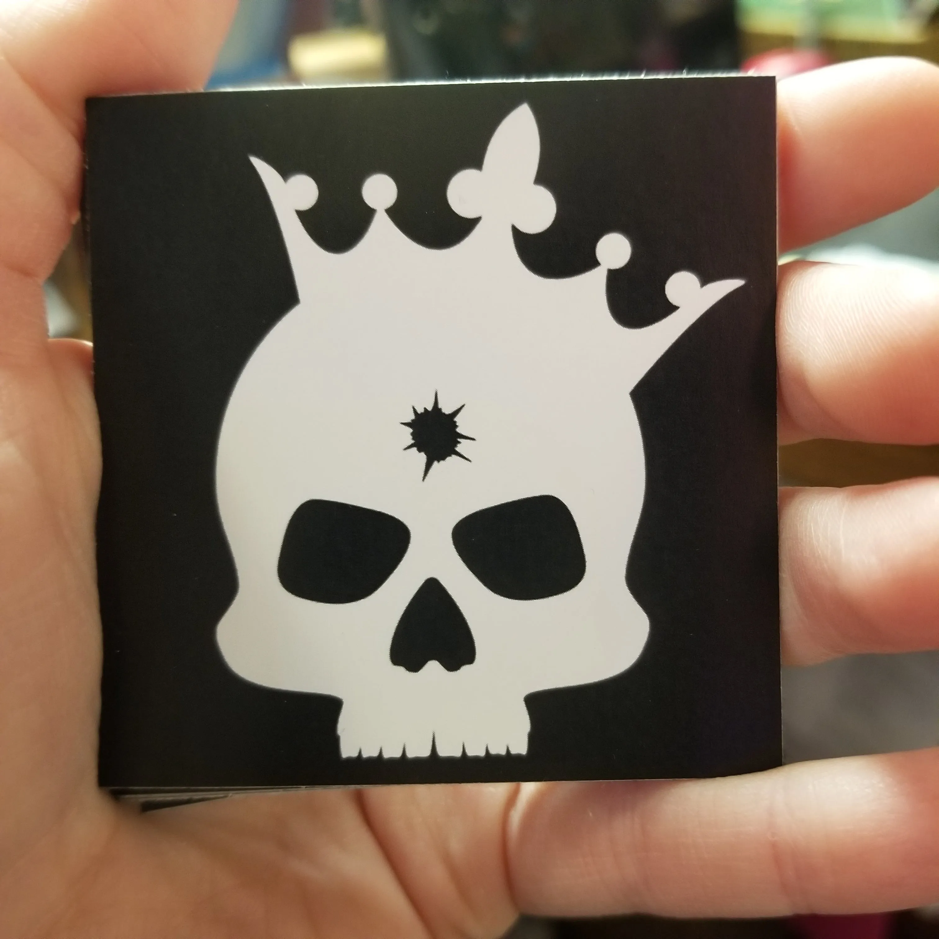 Crown Skull STICKER