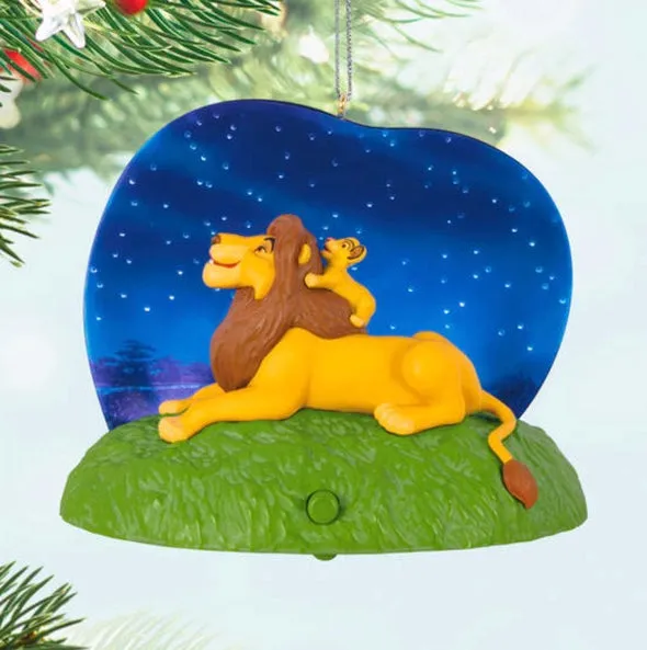 Disney The Lion King 30th Anniversary Always There to Guide You Ornament With Light and Sound