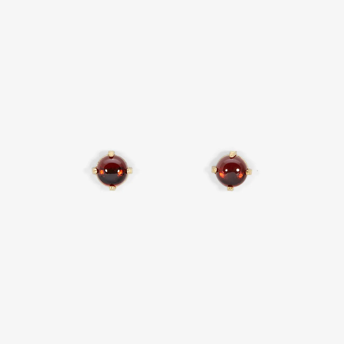 E7904GN | Garnet Wisp Studs