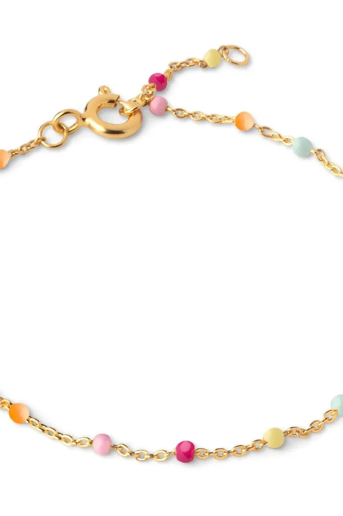 Enamel Copenhagen Lola Bracelet in Rainbow