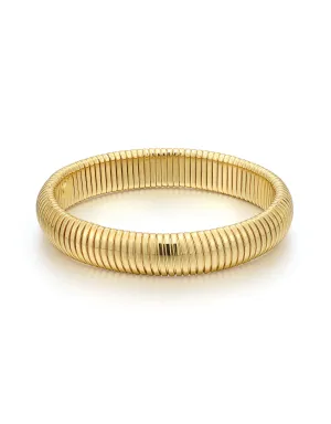 Flex Snake Chain Bracelet- Gold