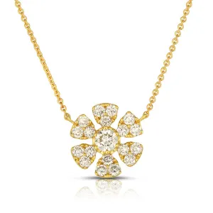 Floral Diamond Necklace