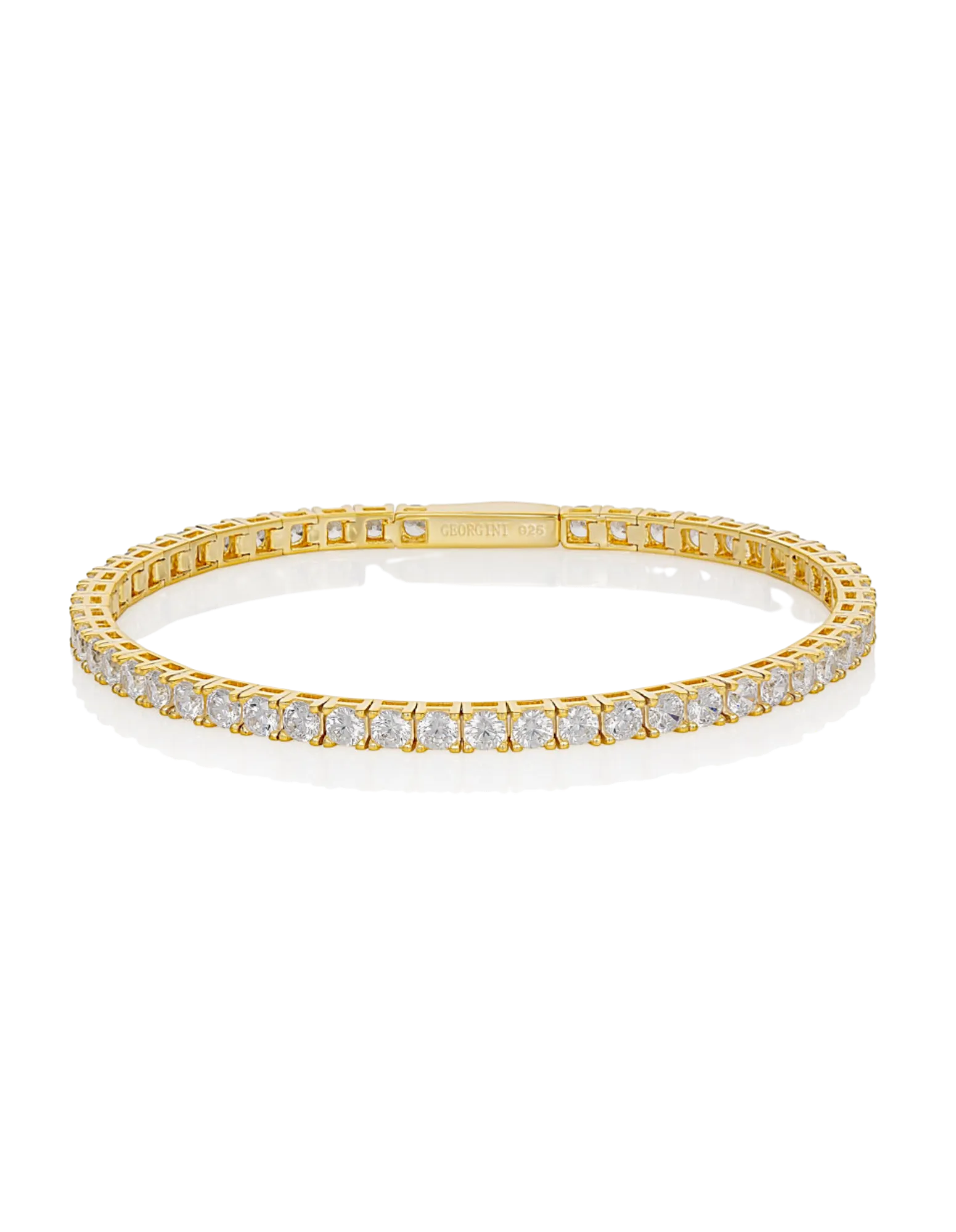 Georgini Selena 3Mm Tennis Bracelet - Gold