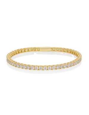 Georgini Selena 3Mm Tennis Bracelet - Gold