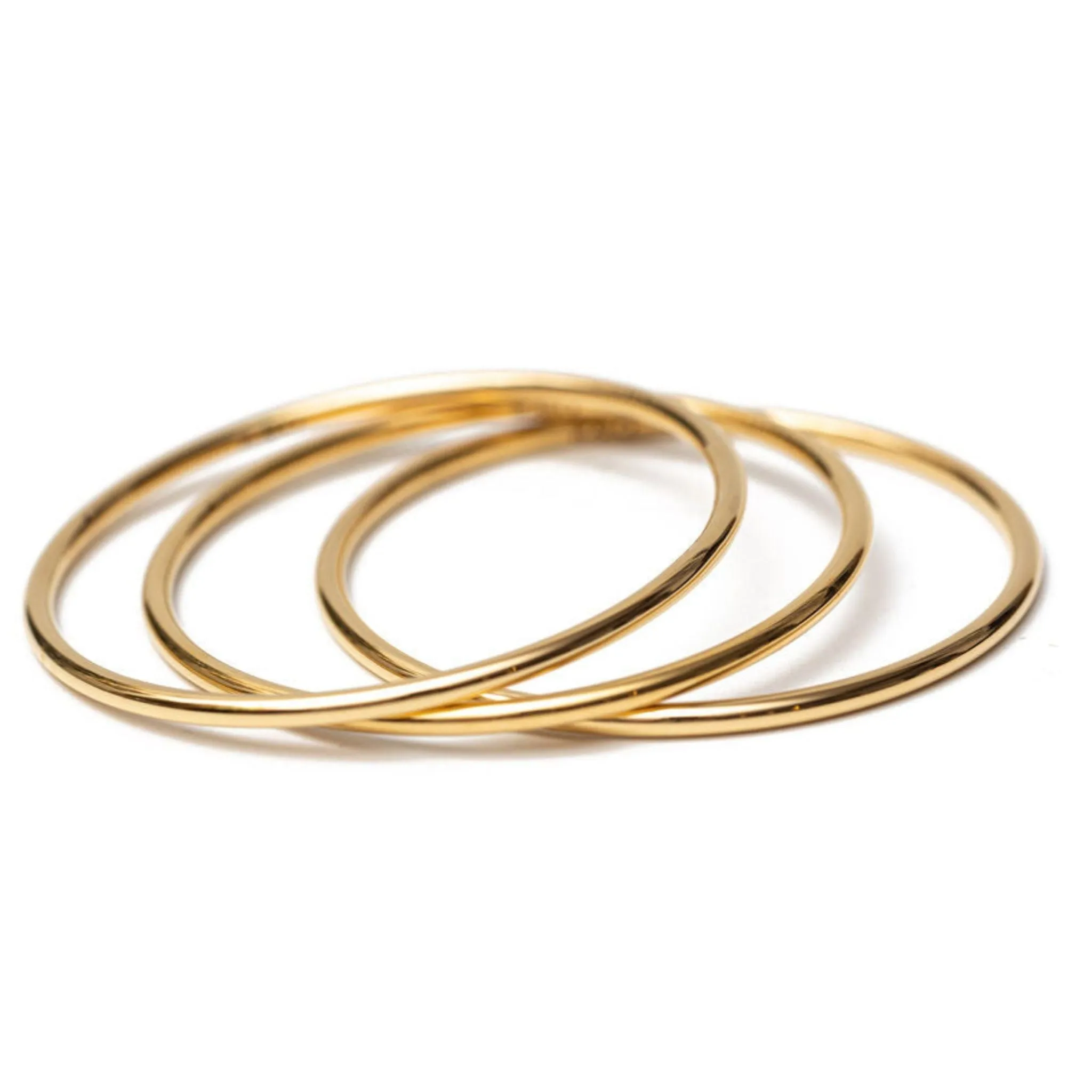 Gold Luxe Bangle Bracelets