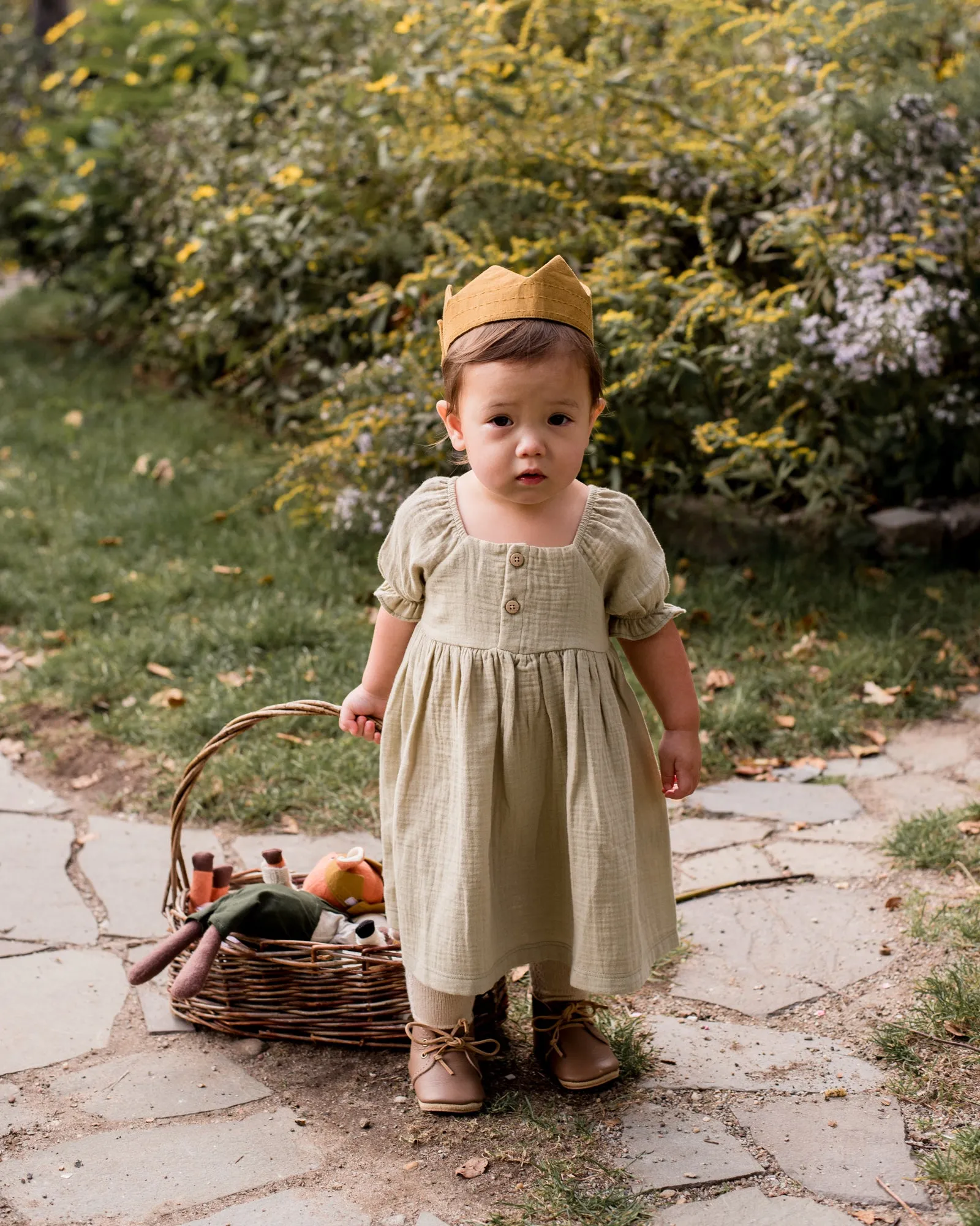 Goldenrod Crown for Kids