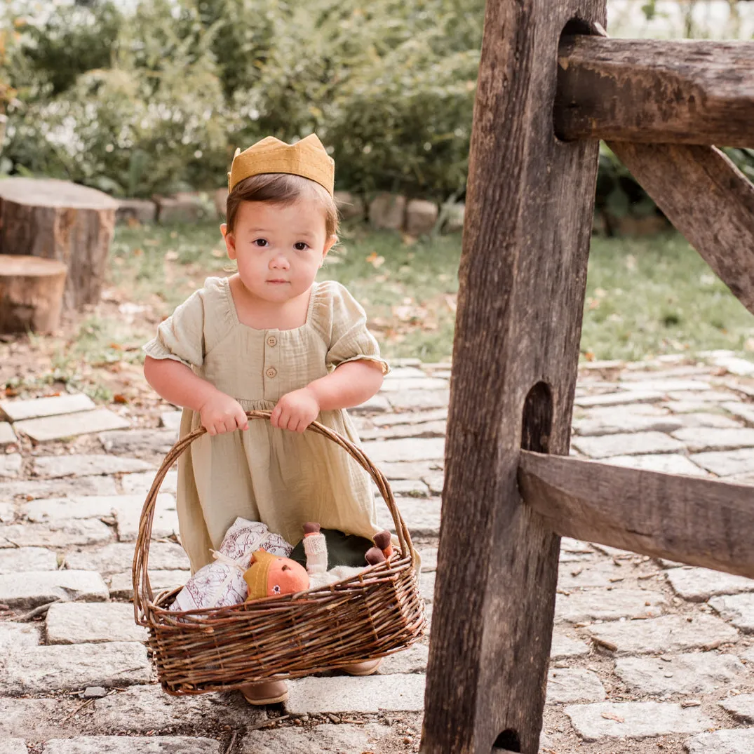 Goldenrod Crown for Kids