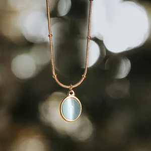 Ice Green Opal Necklace