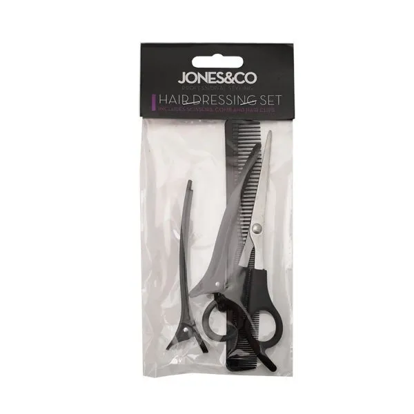 Jones & Co Hair Dressing Set 4 Piece