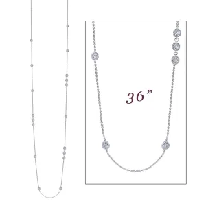 Lafonn Stackables Diamond Necklace N0083CLP36