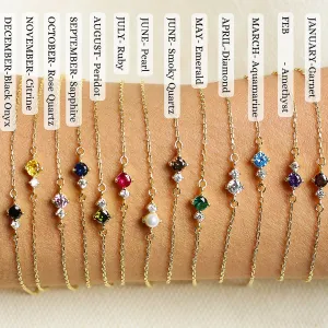 Luxe6379 - Birthstone Bracelet