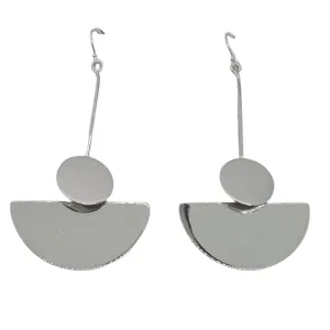 Milano drop earrings Silver