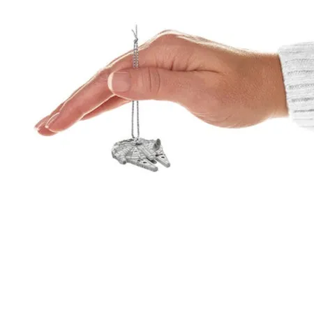 Mini Star Wars™ Millennium Falcon™ Ornament, 0.43"