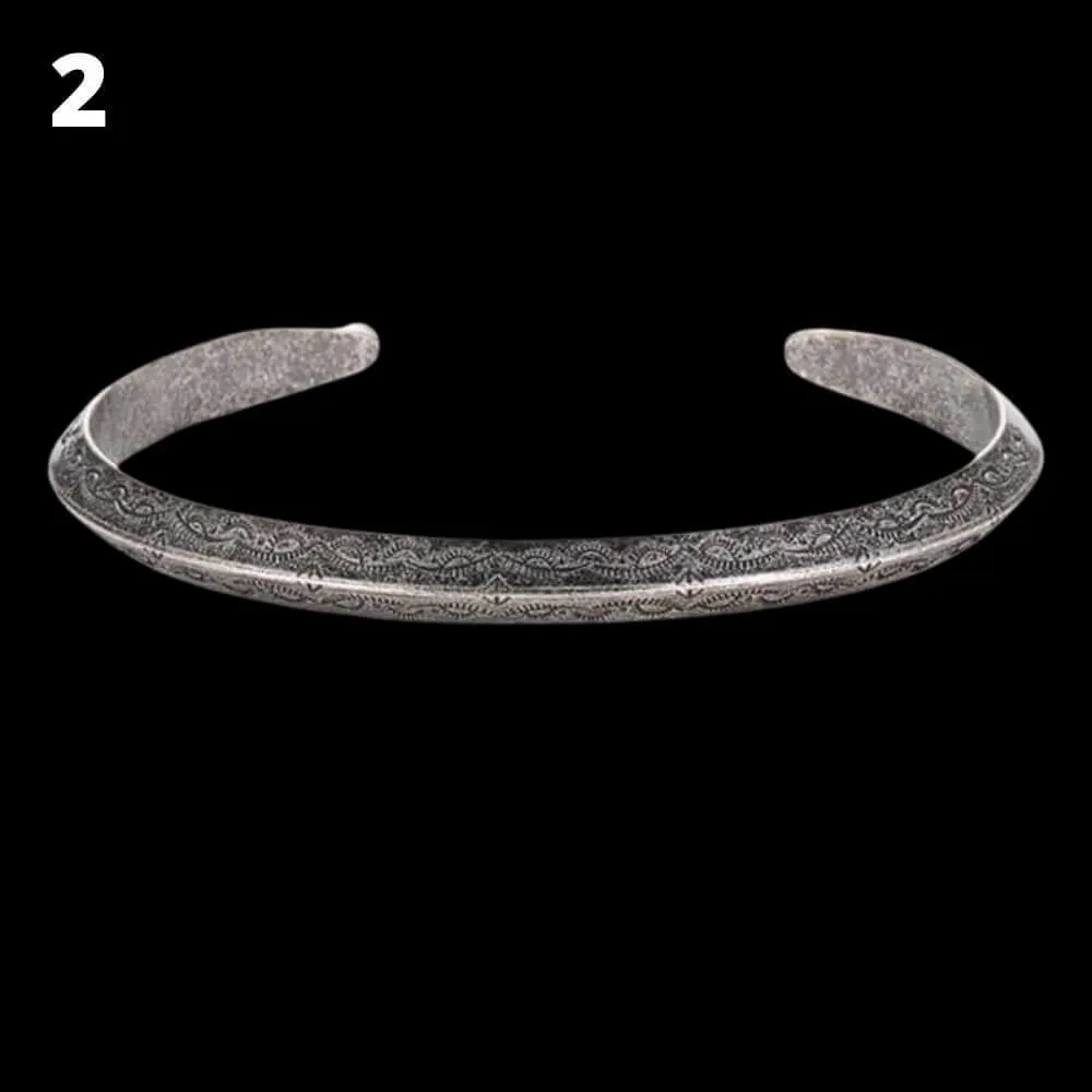 Modern Viking Titanium Steel Bangle