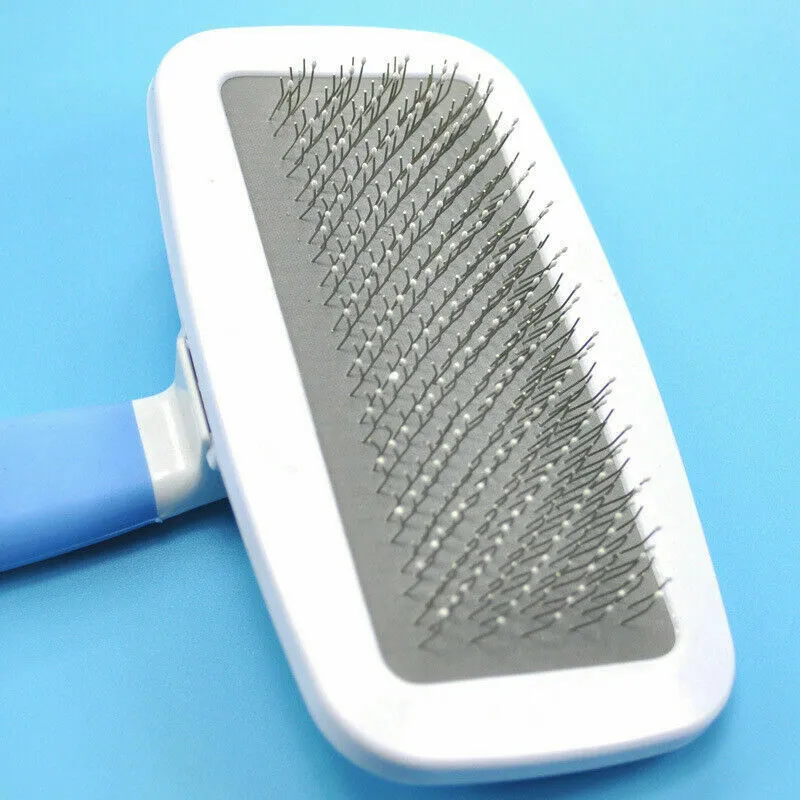 Pet Metal Teeth Flea Cleaning Comb Dog Puppy Cat Grooming Fleas Brush