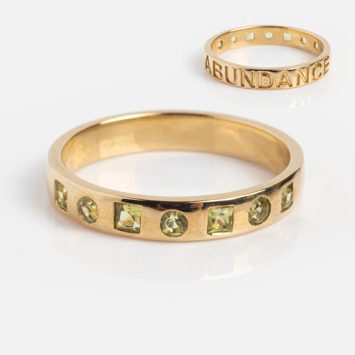 Solid Gold Within You Birthstone Band