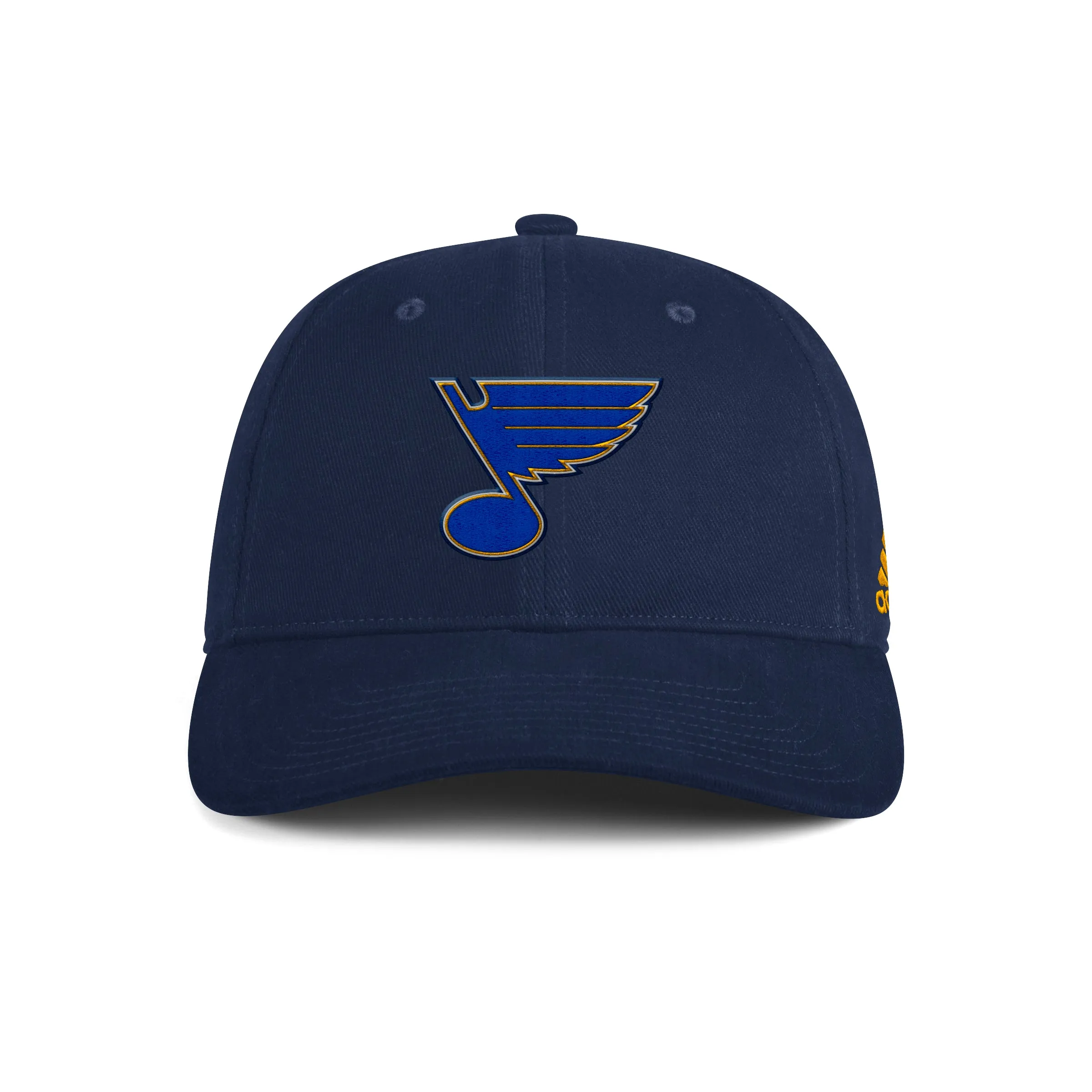 ST. LOUIS BLUES ADIDAS SLOUCH FLEX FIT HAT - NAVY