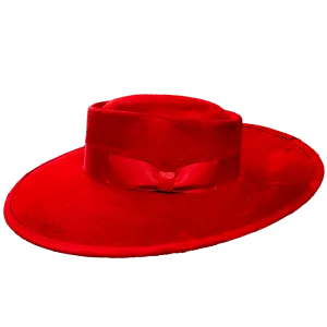 Whittier Zoot Suit Tando Hat - RED