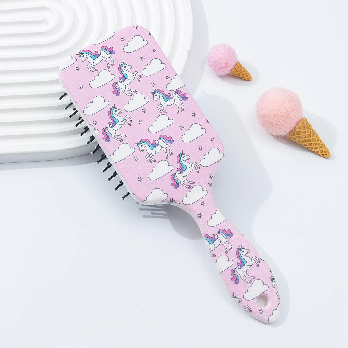 Wholesale  Unicorn Cartoon DIY Plastic Comb