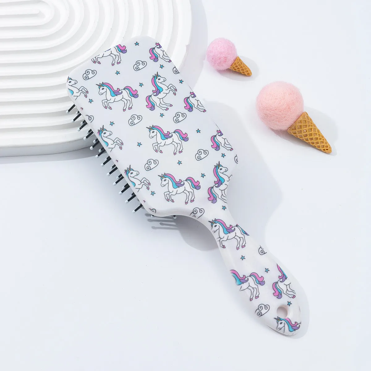 Wholesale  Unicorn Cartoon DIY Plastic Comb