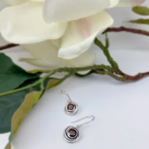 Wine Whirl Earrings - VE337GT